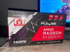 AMD Radeon Rx 6600 xt 8 gb sapphire pulse edition