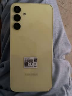 Samsung A15 Lemon color