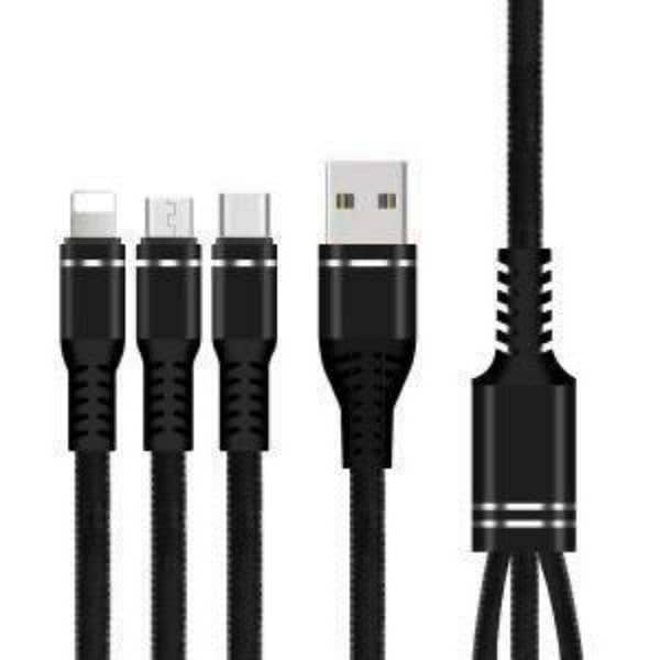 3 in 1 mobile charging cable 2