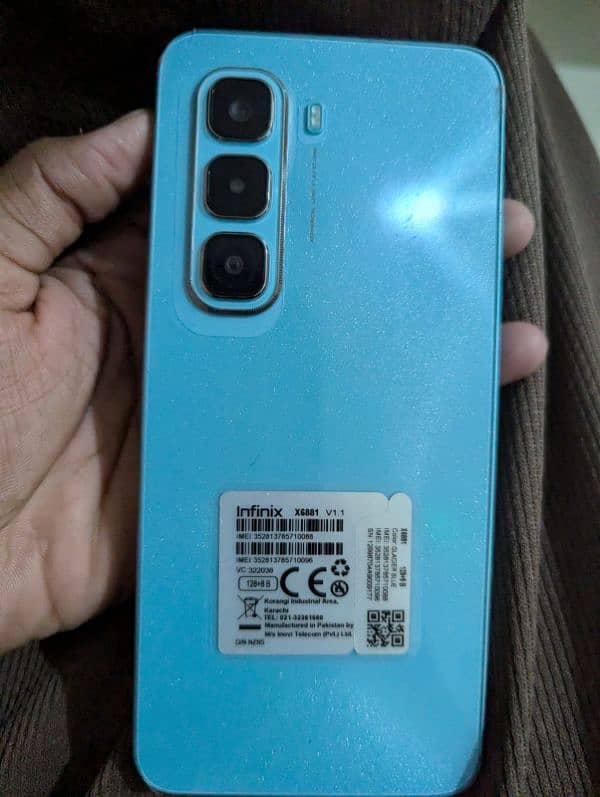 Infinix hot 50pro display finger 16/128 10/10 condition 1