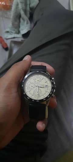 Casio Edifice Chronograph WR 100M  condition 10 by 9