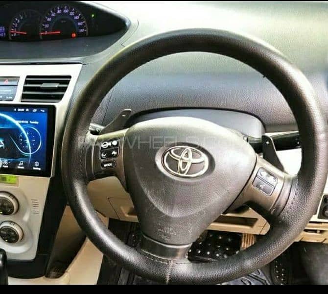 Toyota Belta 1300cc Full Option Push Start RPM meter Climate AC Dvd TV 16