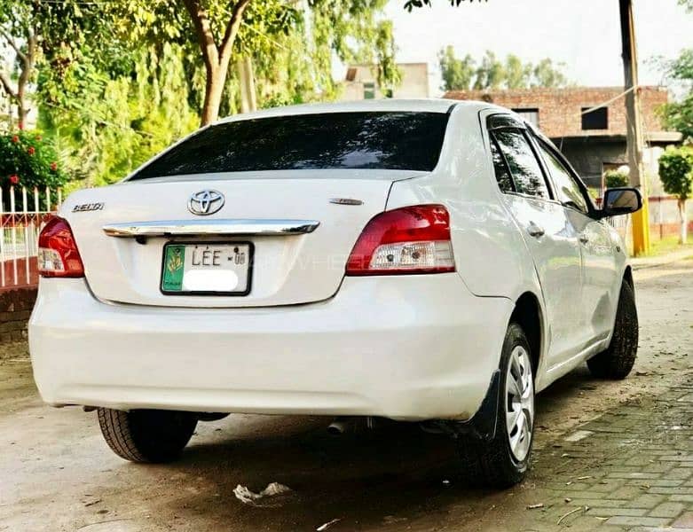 Toyota Belta 1300cc Full Option Push Start RPM meter Climate AC Dvd TV 18