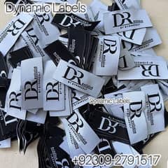 Paper Bags Woven labels garment tags stickers hanging tags