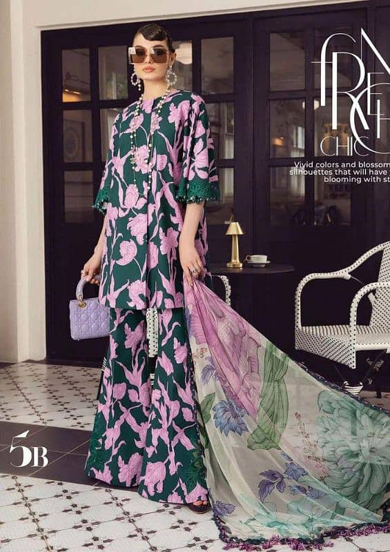 Luxury lawn collection/lawn/unstitched/branded/luxurious lawn 11