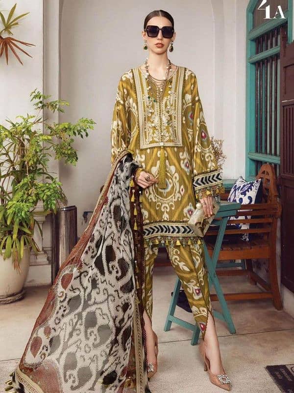 Luxury lawn collection/lawn/unstitched/branded/luxurious lawn 18