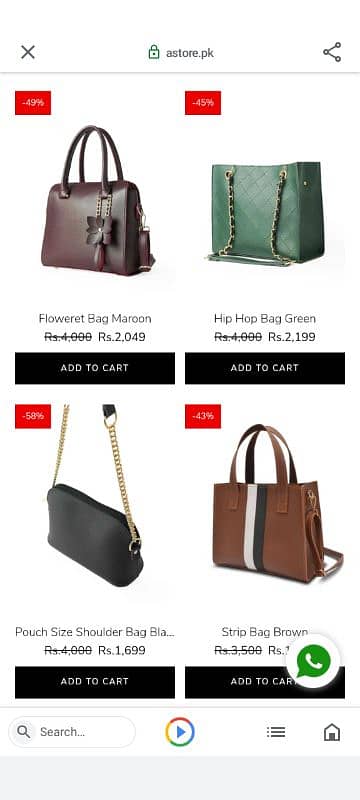 trendy and branded bags 2