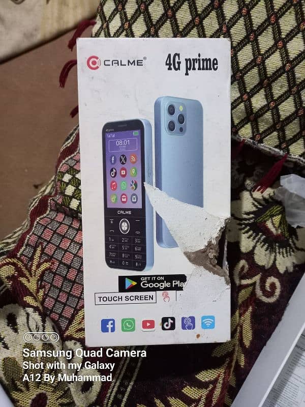 calme 4g prime touch and keyboard phone 4