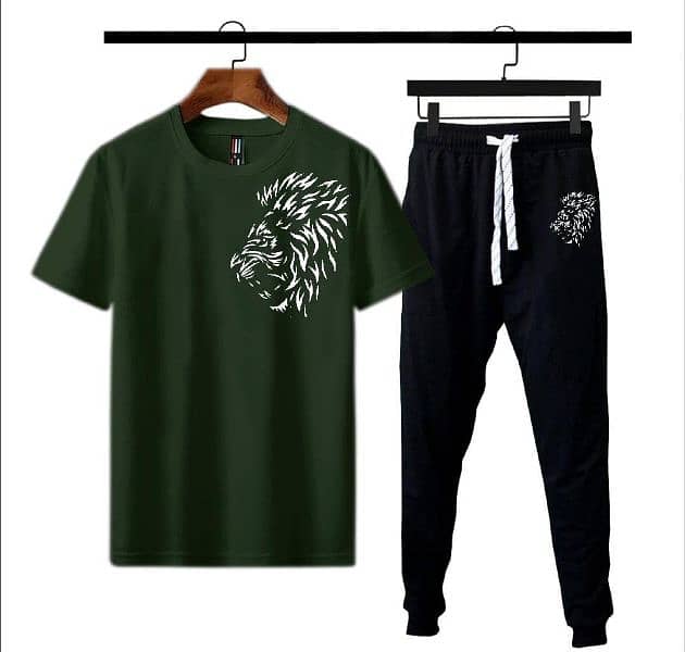 Men's Printed Fleece sweetheart Tracksuits -2 PCs set+FREE DELIVERY 2