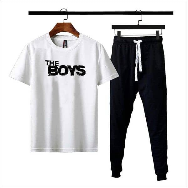 Men's Printed Fleece sweetheart Tracksuits -2 PCs set+FREE DELIVERY 9