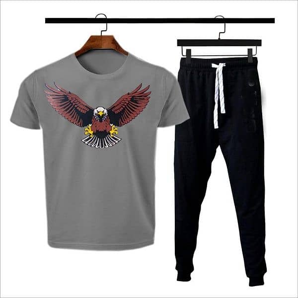 Men's Printed Fleece sweetheart Tracksuits -2 PCs set+FREE DELIVERY 13