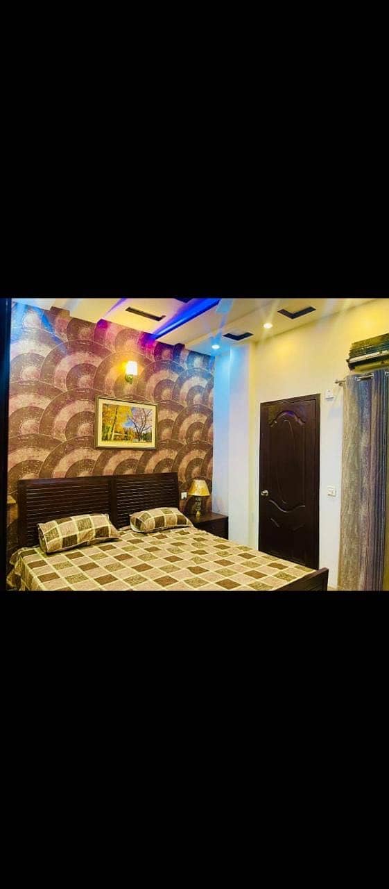 Fully Furnished 1-Bed Lounge (Balcony)Apartment For Rent 1s Floor, Johar Town, 400 Square Feet 3