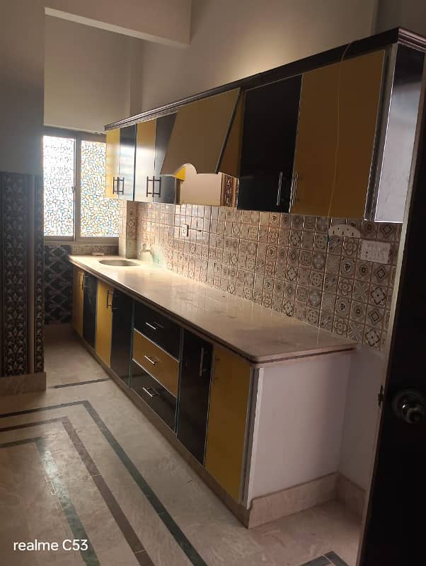 80 SY PORTION FOR SALE, MAKKAH CITY, LIKE BRAND NEW || ADJACENT TO AL GHAFFAR NAGORI CITY & GOHAR GREEN CITY, SURVEY PROPERTY, BUILDER TRANSFER || KE, GAS METER SEPERATE || 3 BED ROOMS WITH ATTACHED BATH ROOMS || WASHING AREA || FALSE SEALING . 2