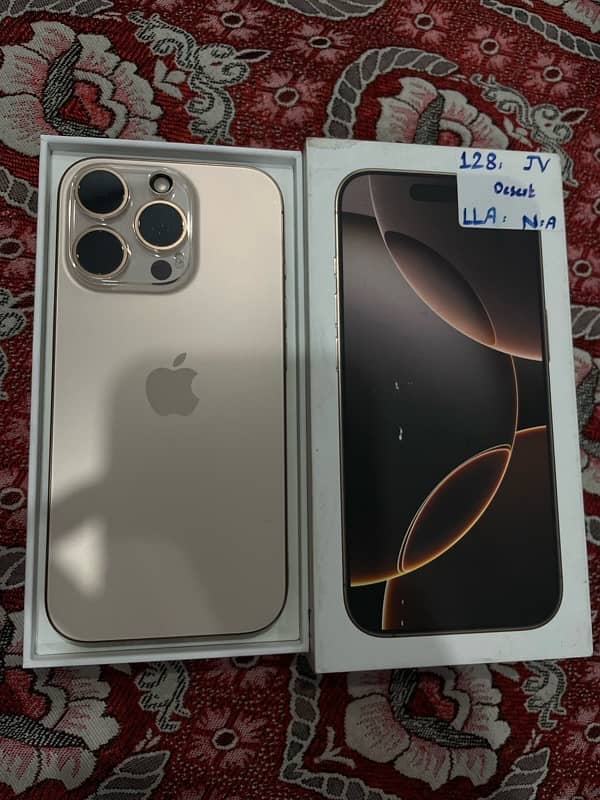 Iphone 16 Pro 128 GB JV 2