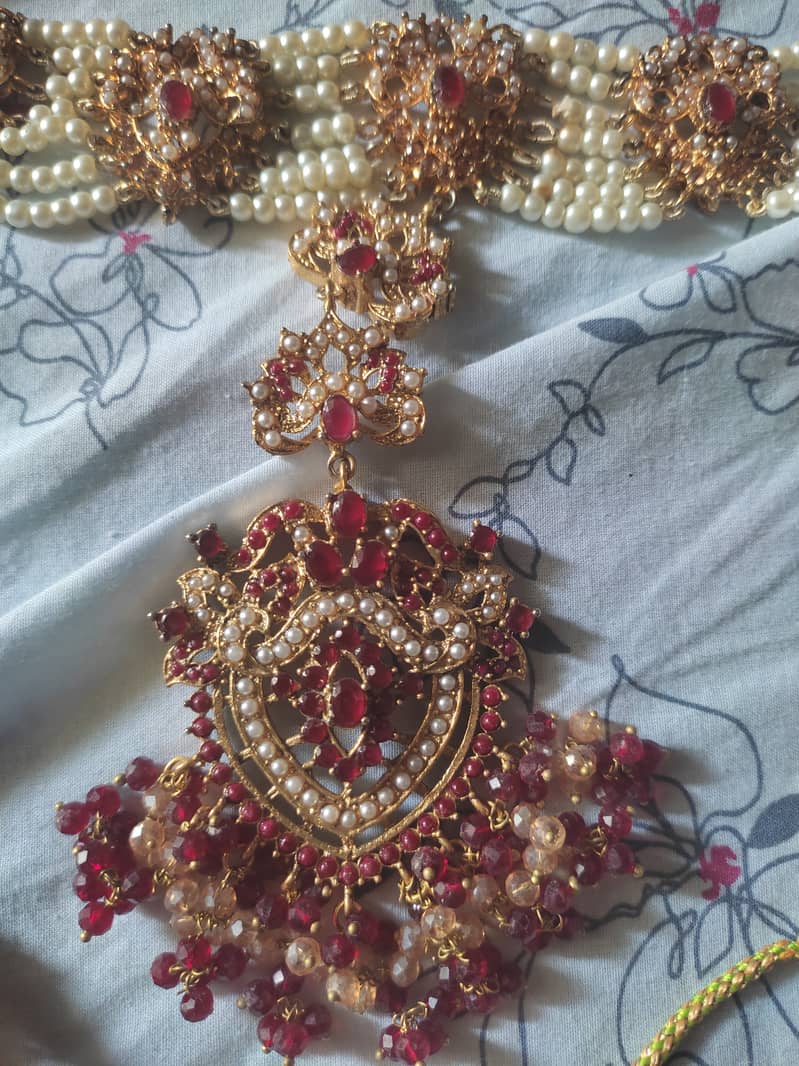 Bridal jewellery set for sell 1