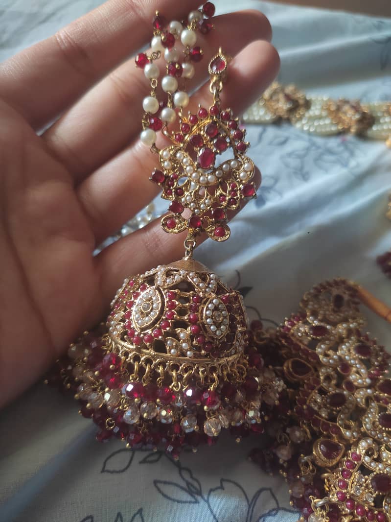 Bridal jewellery set for sell 3