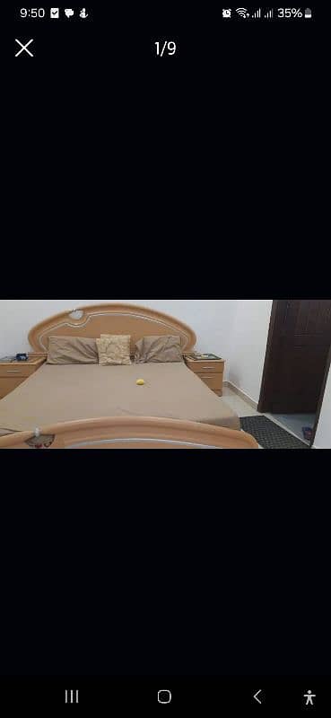 Bed set with dressing table 2