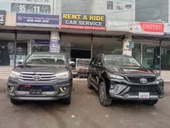 Fortuner car rental/Rent a car/Toyota fortuner/self drive