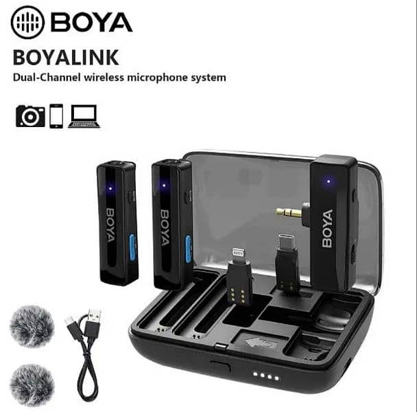 100%, Original Brand New Boya Link wireless mic 1