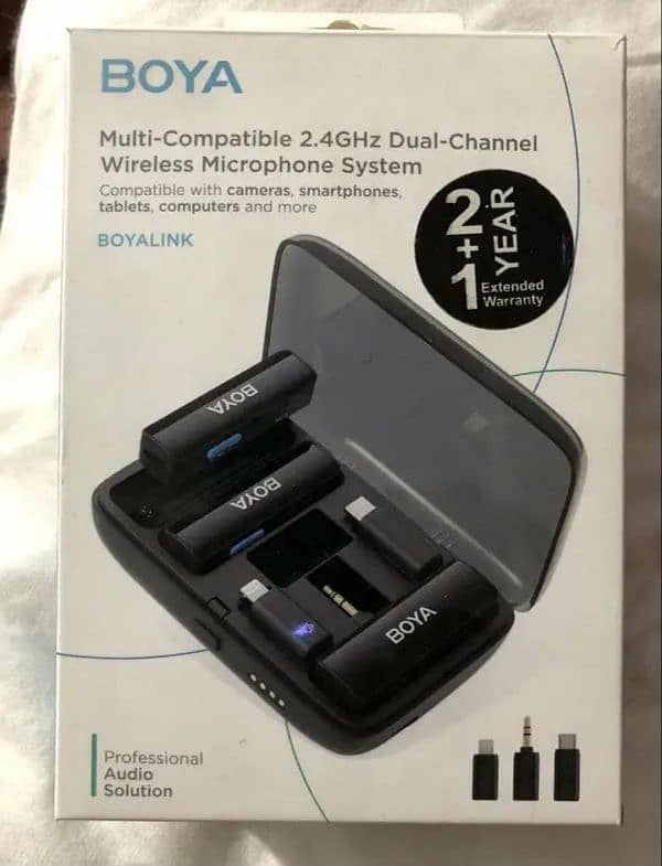 100%, Original Brand New Boya Link wireless mic 2