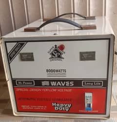 Original WAVES 8000 WATTS Stabilizer