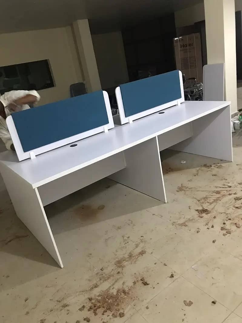 Size 8x4 Workstation Table For 6 Person Rs 28500 15