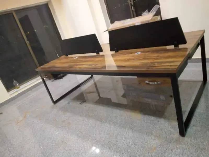 Size 8x4 Workstation Table For 6 Person Rs 28500 18