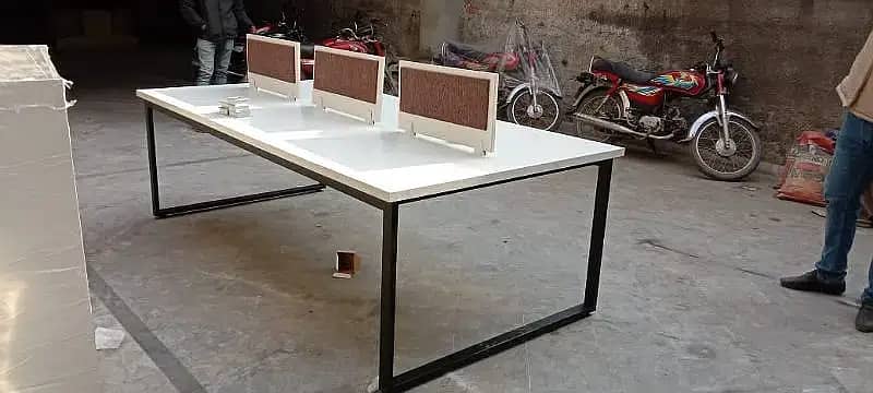 Size 8x4 Workstation Table For 6 Person Rs 28500 19