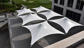 tensile fabric Tensile roof structur PVC & PTFE Tensile Structures