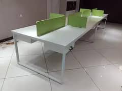 Size 8x4 Workstation Table For 6 Person Rs 32500