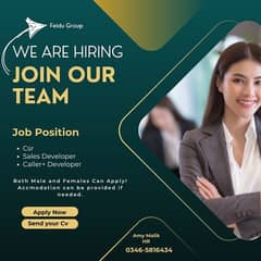 we are hiring male and female  CSR for calling positions