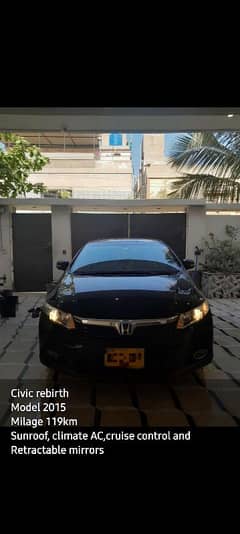 Honda Civic VTi Oriel Prosmatec 2015