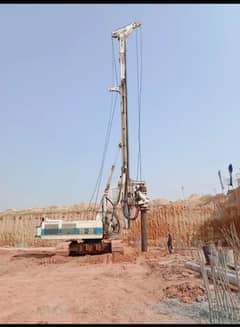 Lowering| pile sizes 12" to 60"| Pile bore drilling under construction