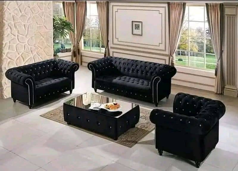 sofa set ,6 seater sofa set, chesterfield sofa set, furniture, 3