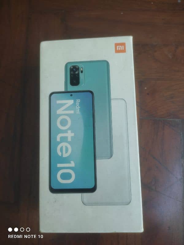 Redmi note 10 for sale 4+2 Ram 128 ROM single hand use. 8