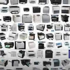 HP laserjet printer repair and toner refilling color and black