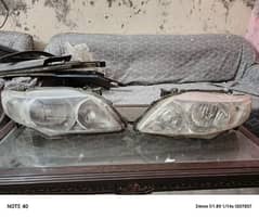 Corolla Headlights and Bumper