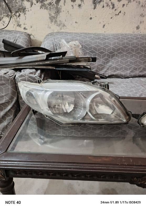 Corolla Headlights and Bumper 3