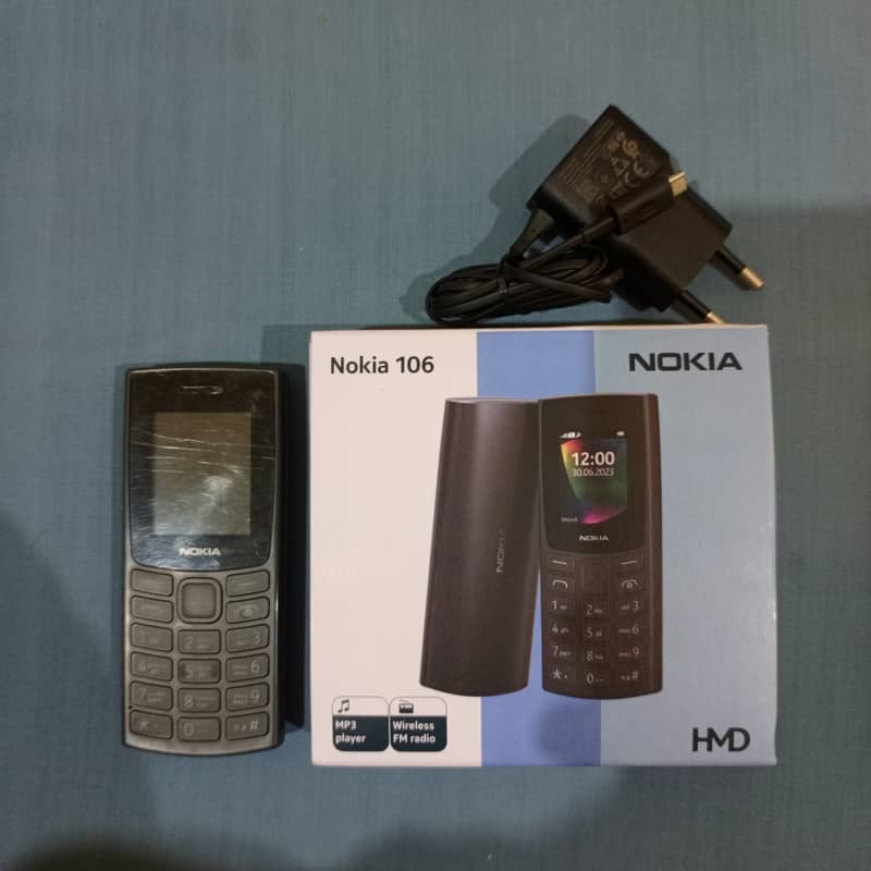 Nokia 106 Memory card supported,full box,waranty available03035205457 0