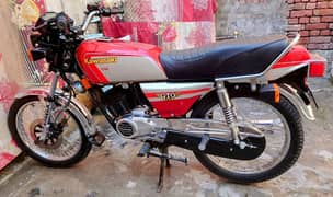 Kawasaki GTO 125 full lash