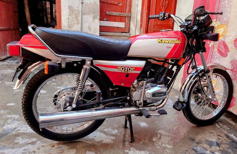 Kawasaki GTO 125 full lash 1