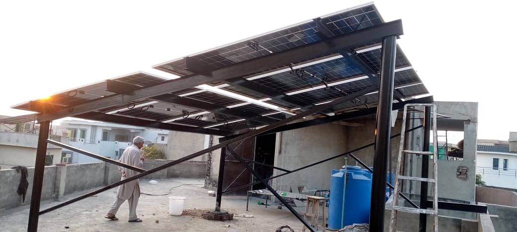 Solar structure/ l2 solar structure/ movable solar structure/install 2