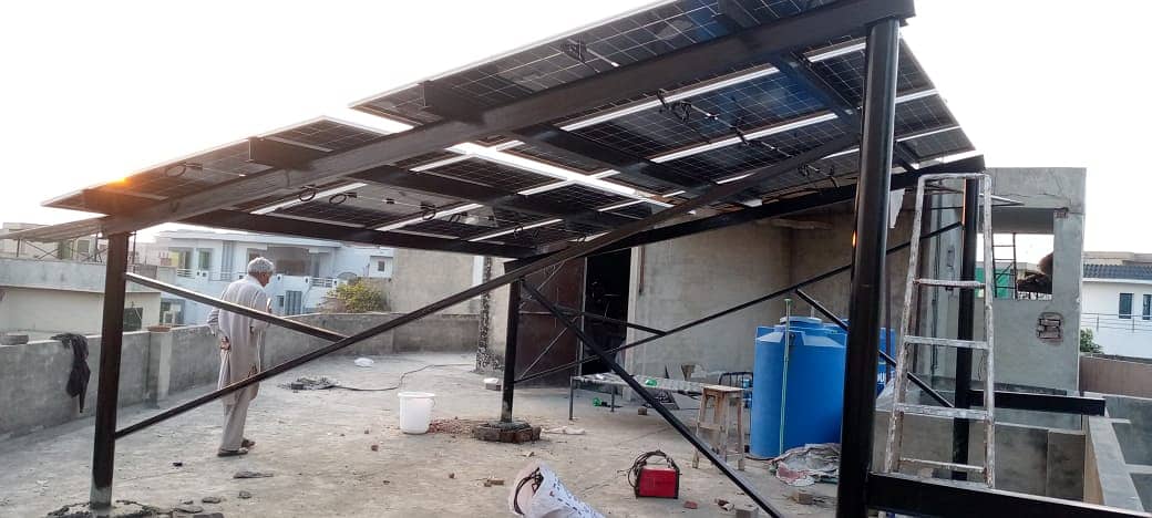 Solar structure/ l2 solar structure/ movable solar structure/install 3