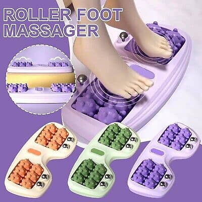 Foot Massager Roller Plastic Feet Heel Massage Tools for Roller Massa 8