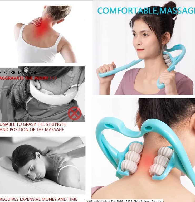 Foot Massager Roller Plastic Feet Heel Massage Tools for Roller Massa 9