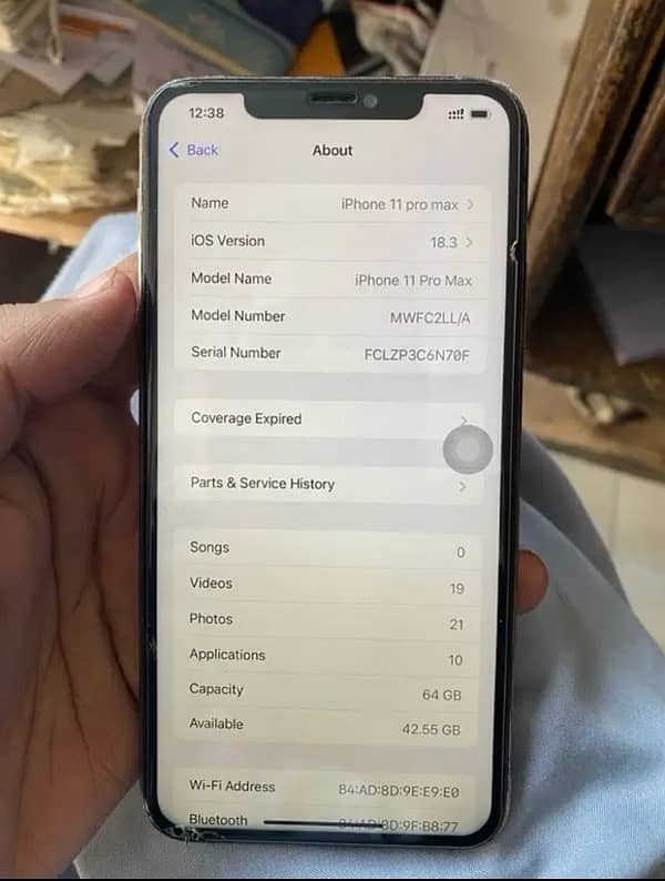 iPhone 11 Pro Max 64 Hn factory unlock 3