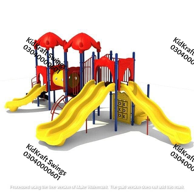 kids Slide/Swings/Kids rides/jhula/Spring rider/jungle gym/gazebo/bar 4