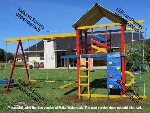 kids Slide/Swings/Kids rides/jhula/Spring rider/jungle gym/gazebo/bar 8