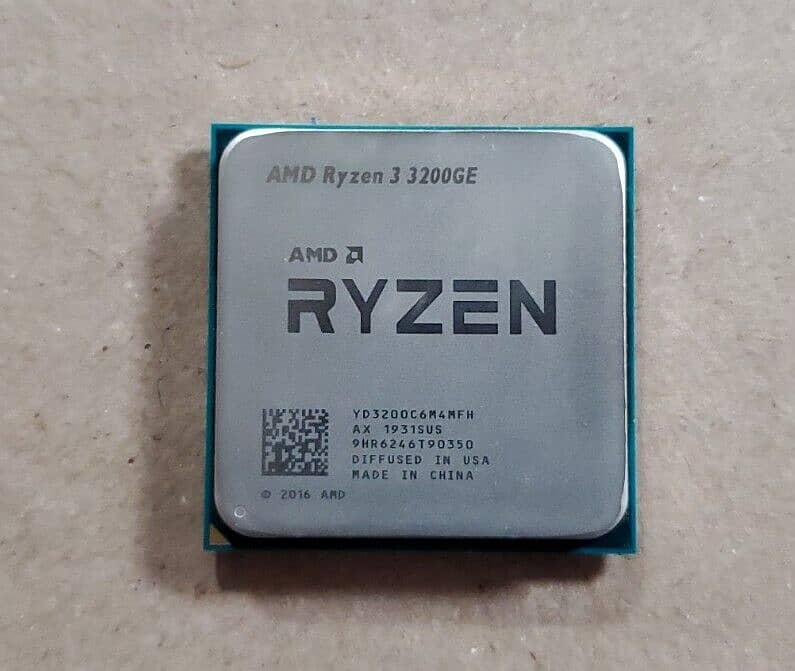 Ryzen 3 3200GE vega 8 2gb graphics 0