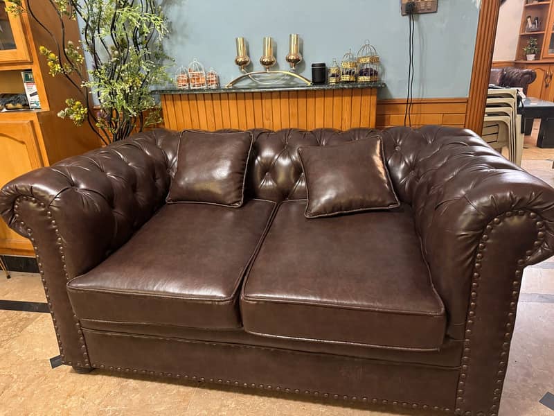 sofa sets / 7 seater sofa / chesterfield / poshish sofa / leather sofa 8